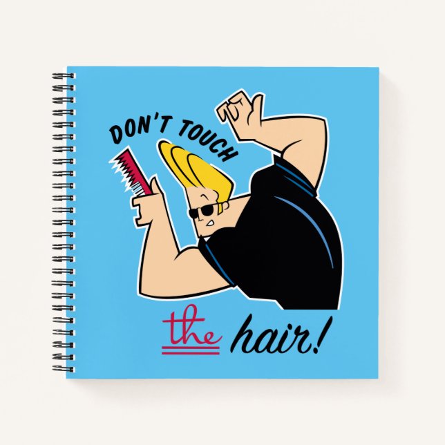 Cuaderno Johnny Bravo Comb - ¡No Toques El Pelo! (Anverso)