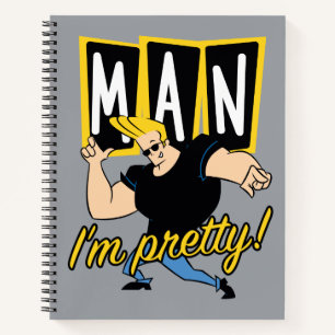 Cuaderno Johnny Bravo - Hombre, soy Bonito