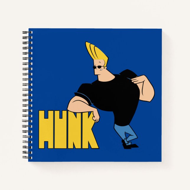 Cuaderno Johnny Bravo - Hunk (Anverso)