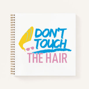 Cuaderno Johnny Bravo - No toques el gráfico del pelo