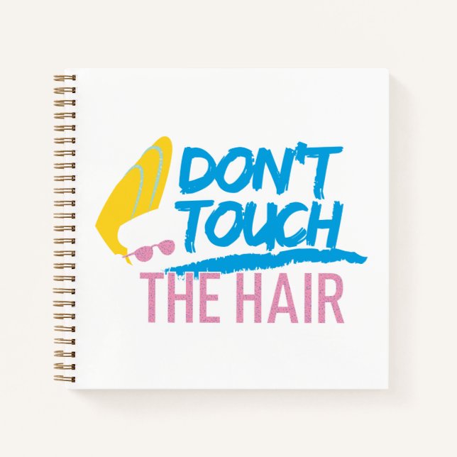 Cuaderno Johnny Bravo - No toques el gráfico del pelo (Anverso)