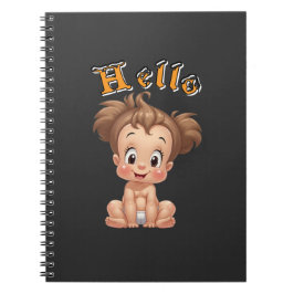 Cuaderno joie de bébé heureuse, et bonheur.