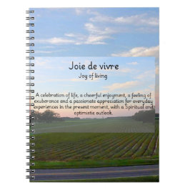 Cuaderno Joie de vivre