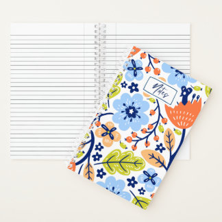 Cuaderno Joli Carnet de notes Motif Floral Coloré
