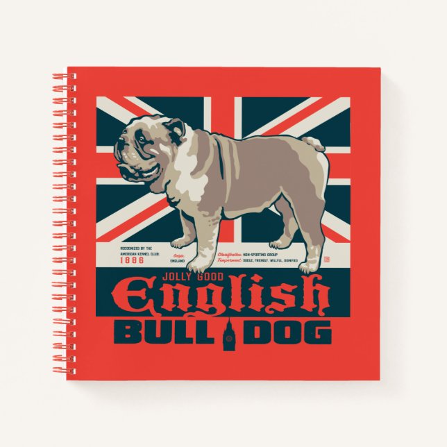 Cuaderno Jolly Good English Bulldog (Anverso)