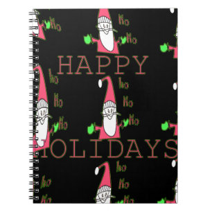 Cuaderno Jolly Mouse Santa: Un Ilustracion divertido de vac