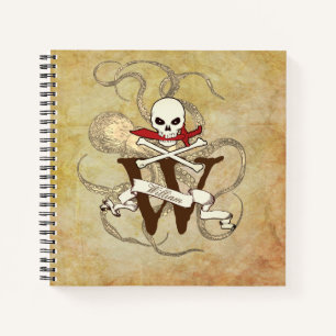 Cuaderno Jolly Roger Monogram Inicial
