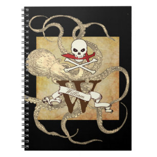 Cuaderno Jolly Roger Monogram Inicial