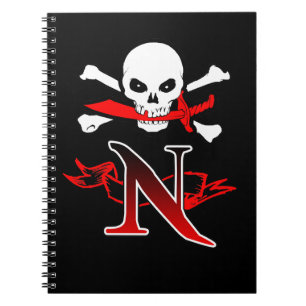 Cuaderno Jolly Roger N Monograma Inicial