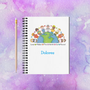 Cuaderno JollyKins Love hace que el mundo gire