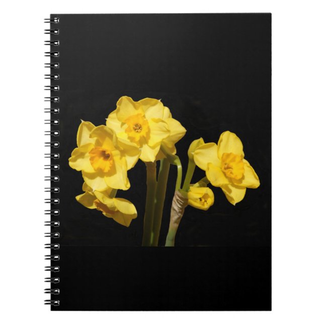 Cuaderno Jonquil Flowers Spiral Notebook (Frente)