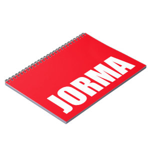 Cuaderno Jorma