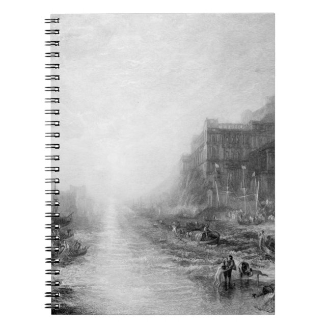 Cuaderno José Mallord Guillermo Turner el | el embarque de (Frente)