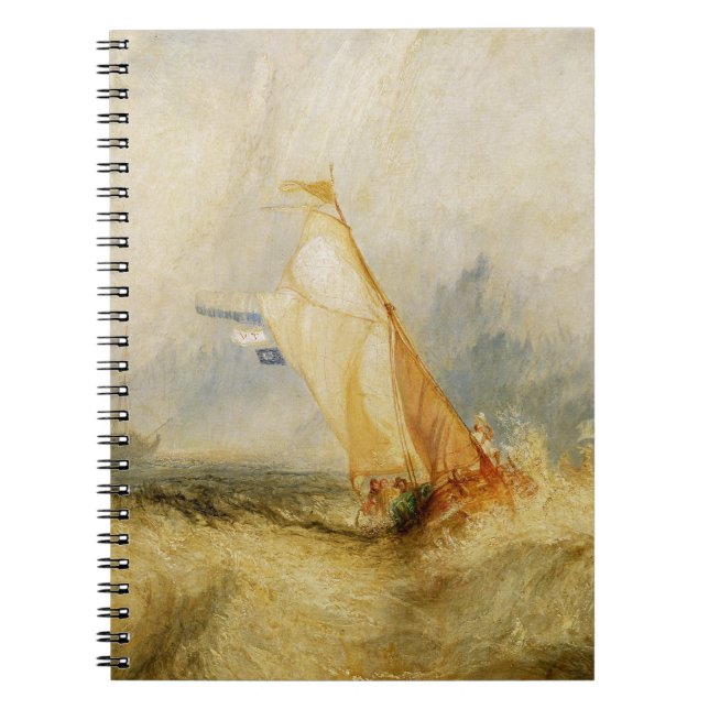 Cuaderno José Mallord Guillermo Turner el | Van Tromp Going (Frente)