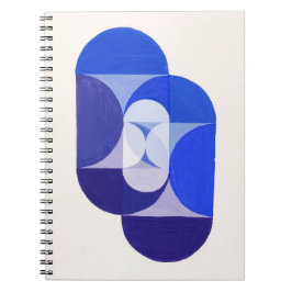 Cuaderno Joseph Schillinger Key Blue. Resumen geométrico