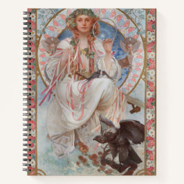 Cuaderno Josephine Crane Bradley como Lavia por Alphonse Mu
