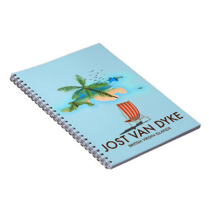 Cuaderno jost van dyke Islas Vírgenes Británicas.