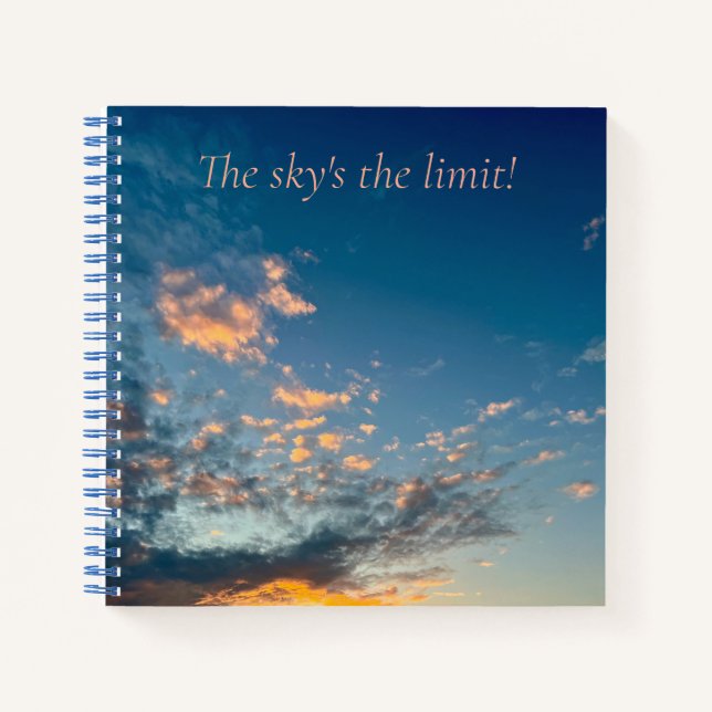 Cuaderno Journal for Ideas, Goals, Hopes & Dreams (Anverso)