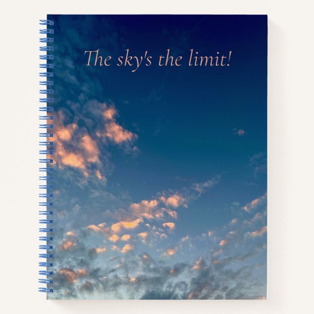 Cuaderno Journal for Ideas, Goals, Hopes & Dreams (Anverso)