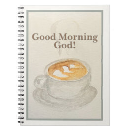 Cuaderno Journal: Good Morning God — Morning Offering 