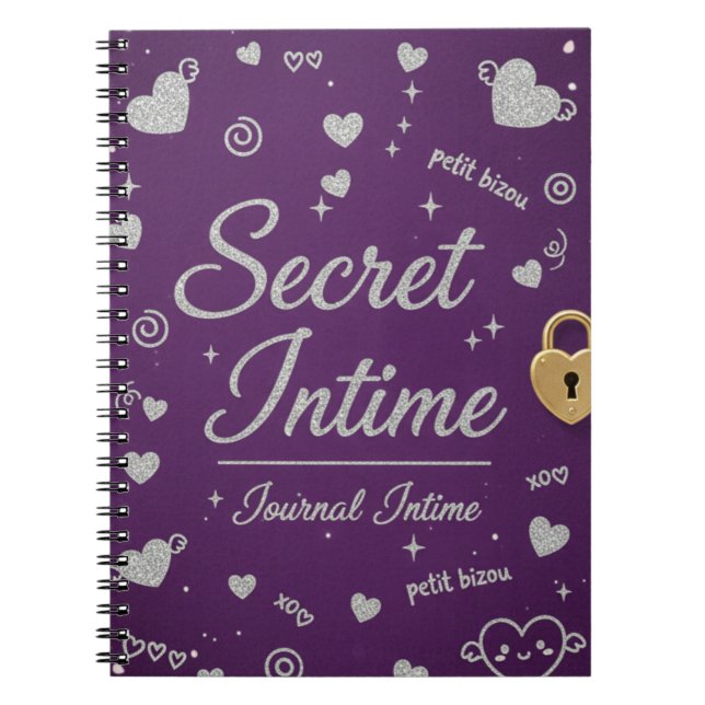 Cuaderno journal intime  (Frente)