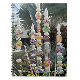 Cuaderno Journal with colorful glass