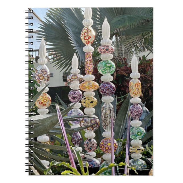 Cuaderno Journal with colorful glass (Frente)