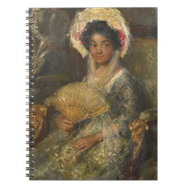 Cuaderno Joven con fan Isabella Simon Maris Art