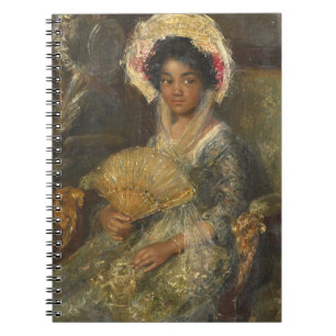 Cuaderno Joven con fan Isabella Simon Maris Art