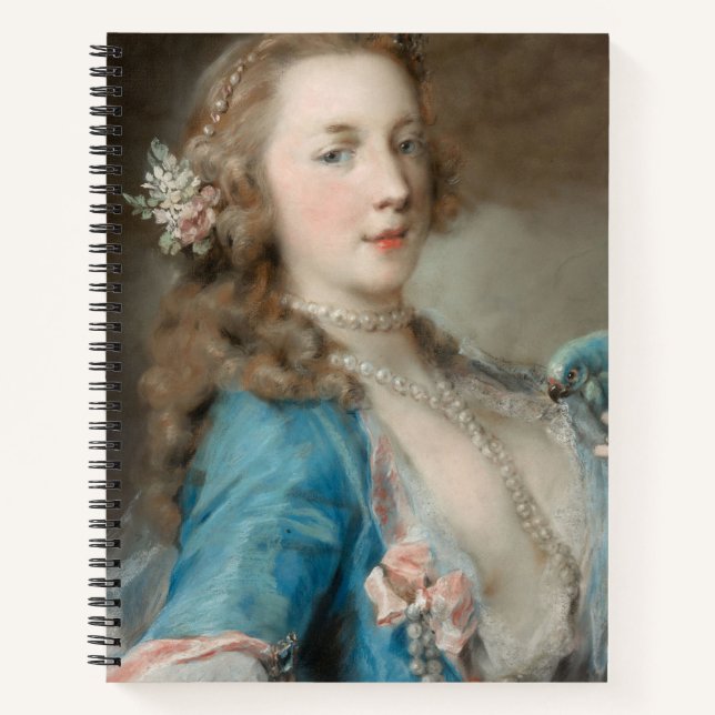 Cuaderno Joven con loro (por Rosalba Carriera) (Anverso)