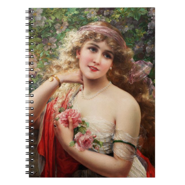 Cuaderno Joven con Rosas (Frente)