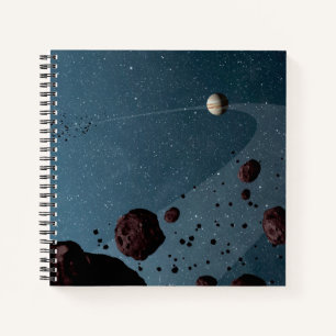 Cuaderno Jovian Trojans Asteroides.
