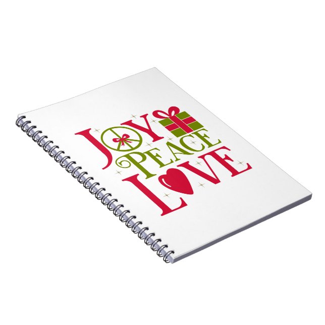 Cuaderno Joy Peace Love (Lado Derecho)