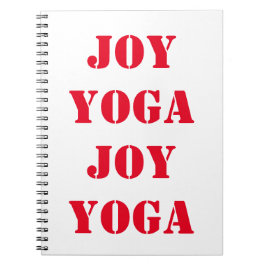 Cuaderno Joy Yoga Joy