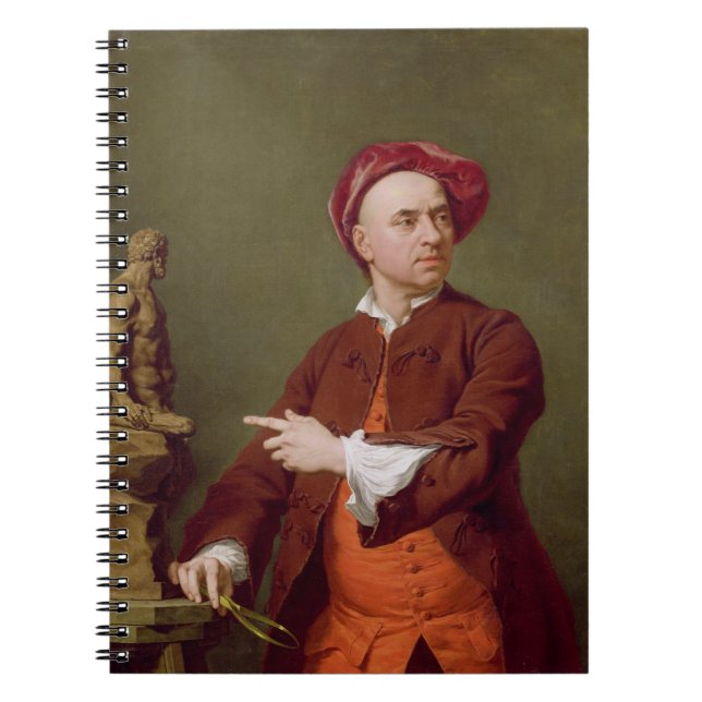 Cuaderno Juan Michael Rysbrack que modela su St de la (Frente)