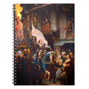 Cuaderno Juana de Arco entra en Orleans