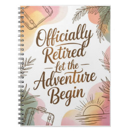 Cuaderno Jubilado Oficialmente – Que Comience la Aventura