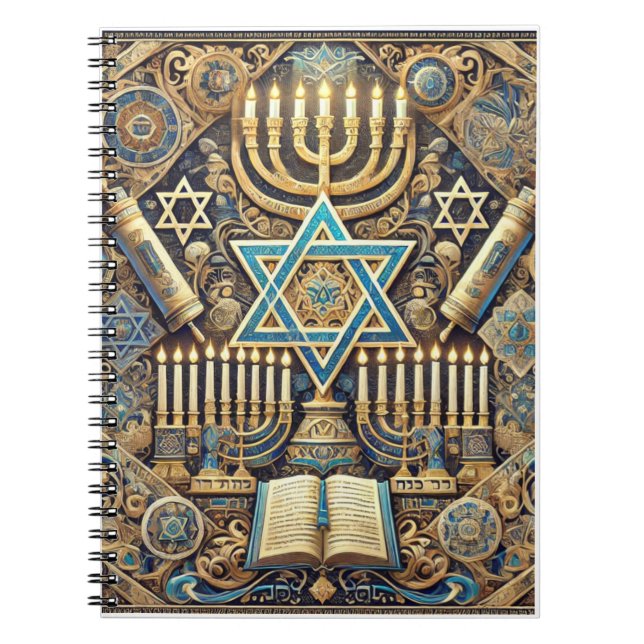 Cuaderno judío para escribir (Frente)