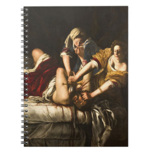 Cuaderno Judith Slay Holofernes - Artemisia Gentileschi