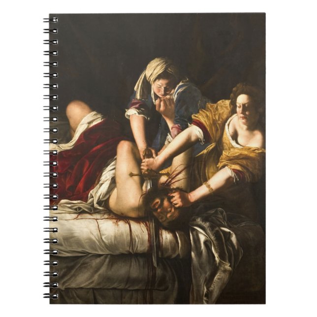 Cuaderno Judith Slay Holofernes - Artemisia Gentileschi (Frente)