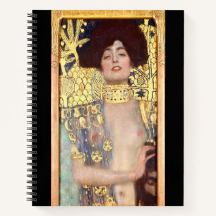Cuaderno Judith y el jefe de Holofernes por Gustav Klimt