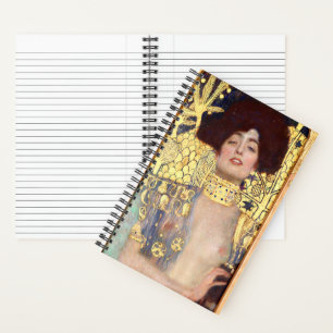 Cuaderno Judith y el jefe de Holofernes por Gustav Klimt