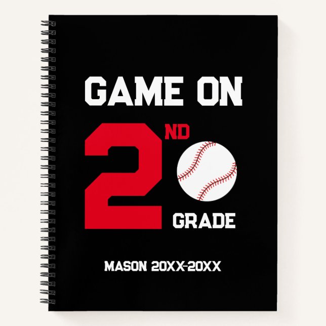 Cuaderno Juego Comienza Baseball de Regreso a Clases, Agreg (Anverso)