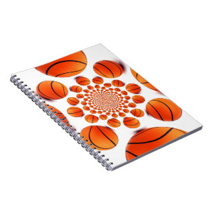 Cuaderno Juego de básquetbol de campeones: Court Vision Kal
