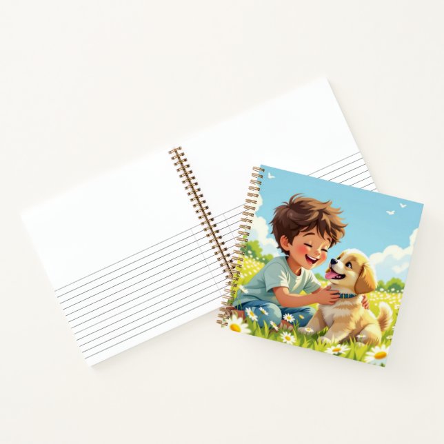 Cuaderno Juego de Cachorros (Interior)