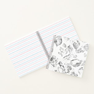Cuaderno Juego de carpetas de archivos botánicos elegantes