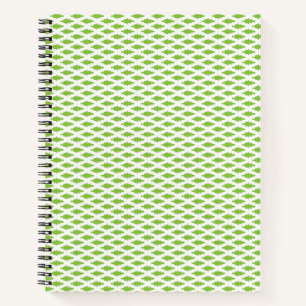 Cuaderno Juego de carpetas verdes botánicas