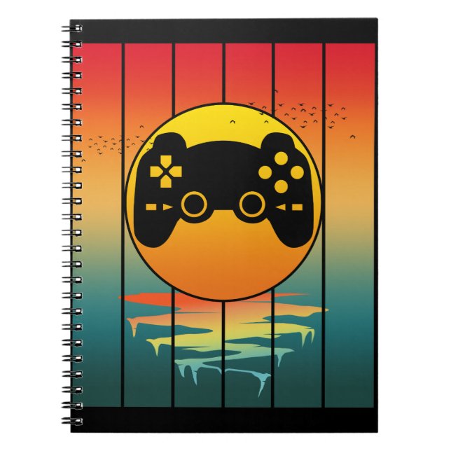 Cuaderno Juego de computadora de juegos para jugador de pue (Frente)