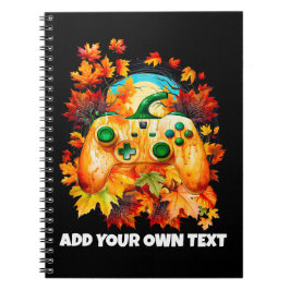 Cuaderno Juego de Halloween, controlador de calabaza