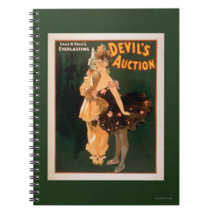 Cuaderno Juego de la subasta del diablo eterno de Yale